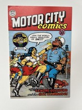 R. Crumb • MOTOR CITY COMICS 1, 1969 Silver Age UNDERGROUND Very Good picture