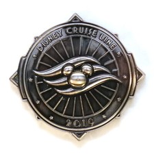 Disney Cruise Line 2019 Logo Metal Pop & Twist Off Bottle Opener Magnet picture