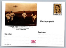 1960s Aurel Vlaicu First Flight Orastie Romania Postcard picture