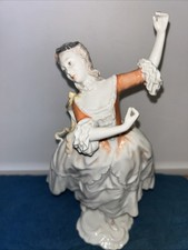 Vintage Rosenthal Rococo Dancer Porcelain Figurine — Selb, Germany picture
