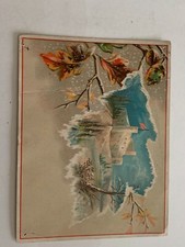 Vintage c.1910 School Reward Teacher Card Castle picture