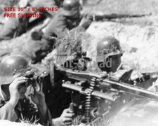 WW2 8x10 Photo Russia 1943 German Großdeutschland Div w MG42 machine gun O1766 picture