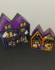 Set of 2 Greenbrier Halloween Haunted House Small/Med Boxes picture