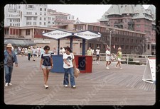 sl82 Original slide 1976 Atlantic City Boardwalk visitor bureau 716a picture