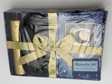 VTG Whimsigoth Celestial Relaxation Gift Set Moon Stars Journal Candle Mask NOS picture