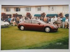 Collectible Vintage 1993 Bugatti EB 112 Concept Car 4x6 Photo picture
