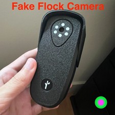 FAKE Mini Flock Safety Camera-Inspired Replica Plastic Model | Non-Functional picture