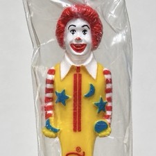 Vintage McDonald's Ronald McDonald Toothbrush Sealed 1988 NOS picture