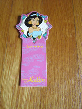 Vintage Bookmark Disney's Aladdin Jasmine 1990's Pretty Paper Collectible picture