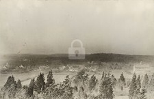 View from High Rock, Westwood, MA Massachusetts 1910  RPPC Photo Postcard Copy picture