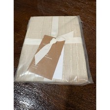 West Elm Reese Linen Cotton Pillow Sham in Sand Standard NEW NIP picture