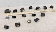 Large lot of NOS Antique  Connectors Parts Pieces. 1920's 30's 40's picture