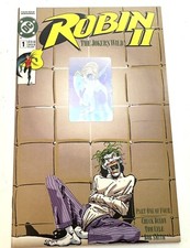 DC Vintage 1991 Comics Robin II Jokers Wild Issue #1 Holographic Warner Bros EUC picture
