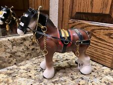 Vintage Toy Clyesdale Draft Horse with harness picture