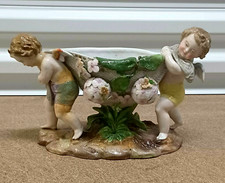 Antique German Meissen Schneeballen Porcelain Centerpiece, 7