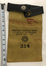 Bank Bag Vintage Canvas 12