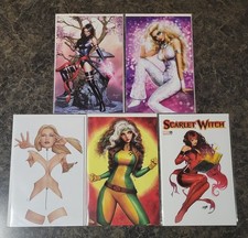 Marvel Women of X-Men Emma Frost Scarlet Witch Dazzler Rogue Psylocke picture