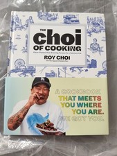 ROY CHOI SIGNED PERSONALIZED The Choi of Cooking 1st Edition Hardcover PSA LOA picture