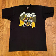 Vintage 80’s Harley-Davidson Eagle Tee Shirt size XL picture