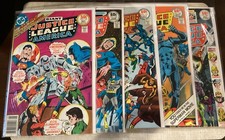 Justice League of America #142 143 144 146 147  (DC Comics May 1977) - Boarded picture