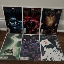 INFINITY 1-6 COMPLETE SERIES - 1 KEY MARVEL 2013 - THANOS / THANE AVENGERS - VG picture