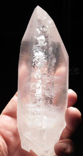 Big Semi Translucent LEMURIAN Quartz Crystal From Brazil 443gr picture