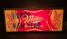 1950s Miller High Life Beer Light up Sign not too many of these out there if any picture