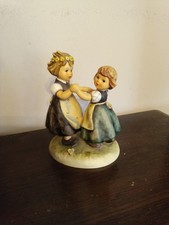 M I Hummel Goebel Multicolor  Figurine #353/1 TMK4 Spring Dance 6.75