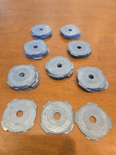 Vintage 45rpm Metal Record Adapters Insert Webster Corporation Chicago SINGLE picture