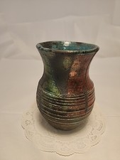 Raku Pottery 5.25