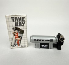 Vintage 1980s Prince Tank Boy 'Space Age' Novelty Japanese Lighter - NOS Works picture