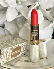 VINTAGE ULTIMA II CHARLES REVSON SUPER LUSCIOUS LIPSTICK METAL CASE NORELL RED  picture