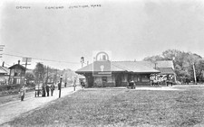 Railroad Train Station Depot Concord Junction Massachusetts MA - 11x17 Reprint picture