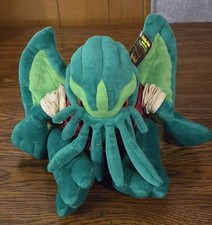 Rare New 2002 Green Cthulhu Gothic Clothed Plush H.P. Lovecraft Plush Halloween picture