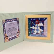 Jennifer Brinley Captain’s Beacon Lighthouse Tile Trivet Wall Decor NOS picture