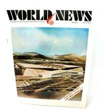 1966 World Airways Airline News Magazine Hawaii Boeing Admiral Eickover Names picture