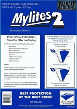 50 E. Gerber Mylites 2 Mil Mylar Super Golden Age Comic Bags 825M2 8 ¼“ X 10 ½” picture