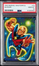 1992 Skybox Marvel Masterpieces #72 QUASAR PSA 10 Joe Jusko Avengers - Guardians picture