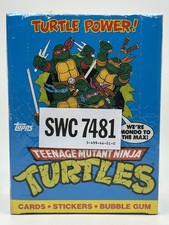 1989 Topps Teenage Mutant Ninja Turtles TMNT Trading Card Box, 48 Wax Packs, NOS picture