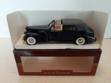 Vintage 1:43 Rextoys 1938-1940 Cadillac V-16 Coupe De Ville Ouvert Black MIB L4 picture