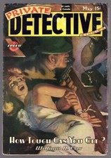 Private Detective May 1946 Bondage Cvr Ray Cummings William Cox - Pulp picture