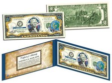 TEXAS Statehood $2 Two-Dollar US Bill TX State *Genuine Legal Tender* picture