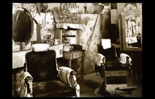 1936 Black  Barber Shop PHOTO Atlanta Georgia Barber Chair African American picture