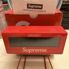 Seiko Marathon Desktop Alarm Clock SS21 Supreme x Collection picture