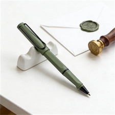 LAMY Safari Special Edition Series Matte Green Color 0.7mm Rollerball Pen picture