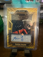 2025 Topps Pixar Gold Gilded Dash Parr Spencer Fox Authentic Autograph 21/75 picture
