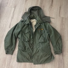 Vintage M51 Field Jacket US Army Military OG-107 w/ liner and hood  Medium Reg picture