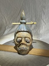 NEW. Eekum Bookum Tiki Tony Shrunken Head Tiki Mug LE #028 Special Glaze Varient picture