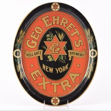 Geo Ehrets Extra Large Pre-Prohibition Serving Tray picture