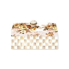 Brand New MacKenzie Childs Wild Rose White Box picture